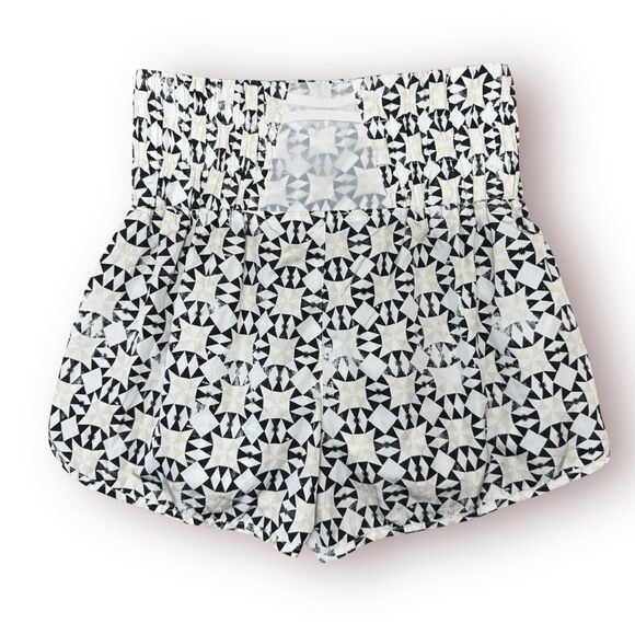 Free People FP Movement Shorts Womens S Way Home Athletic Trance Abstract FLAWS - Picture 2 of 10